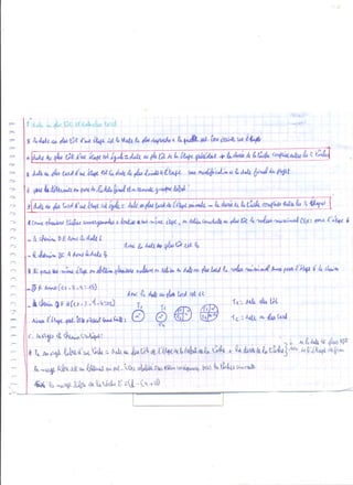 Organisation 1ére année lycée