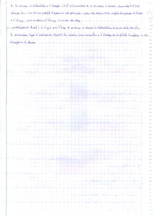 Organisation 2éme année lycée