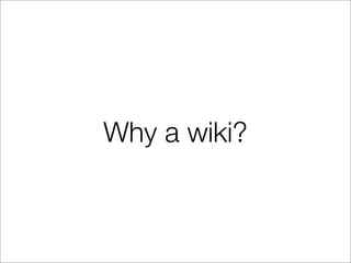 Organisational Wiki Adoption