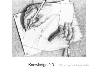 Knowledge 2.0   Work together. Layer faster.