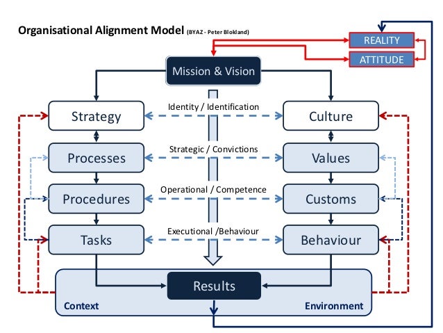 Organisational alignment model byaz e