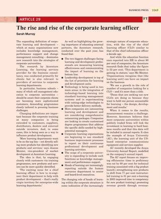 Organisational behavior1