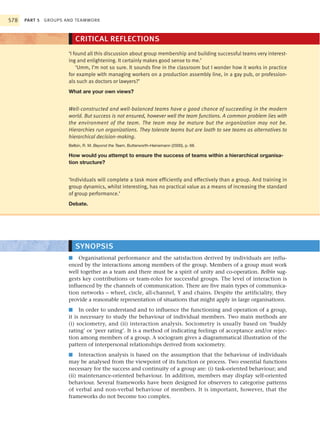 Organisational behavior1