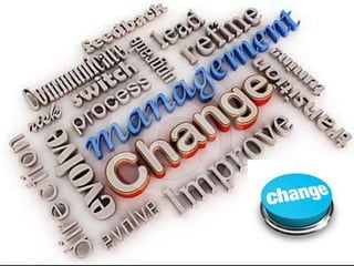 What is Organizational Change?
Organizational change is the process by which
organizations move from their present state
t...