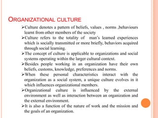 Organisational climate [autosaved] | PPTX