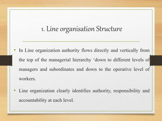 Organisational structure