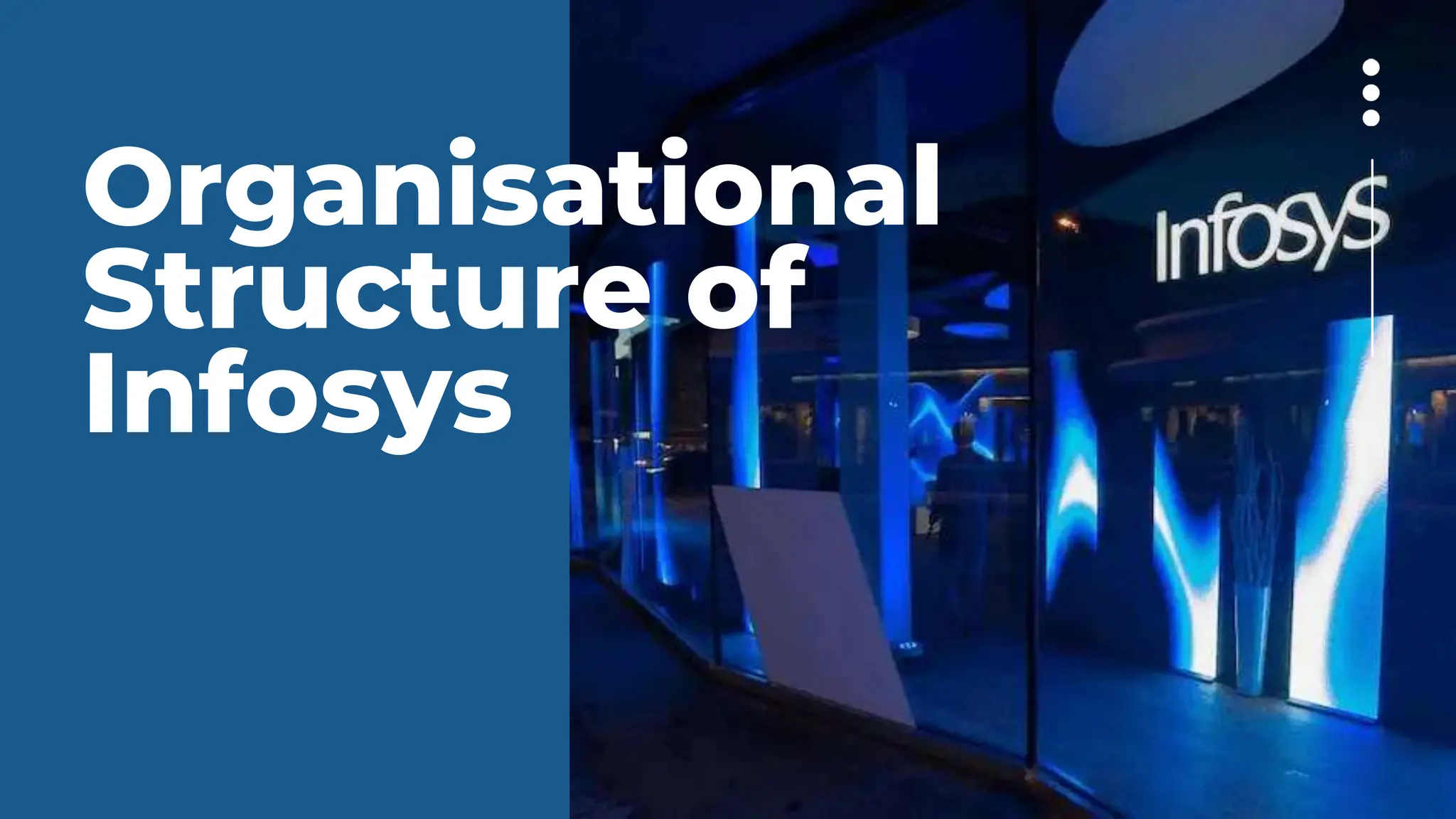 Organisational
Structure of
Infosys
 
