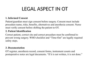 Ot Consent Form.pdf organisation and physical set up of OT.pptx