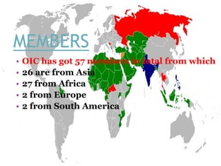 Organisation of islamic coorporation | PPTX
