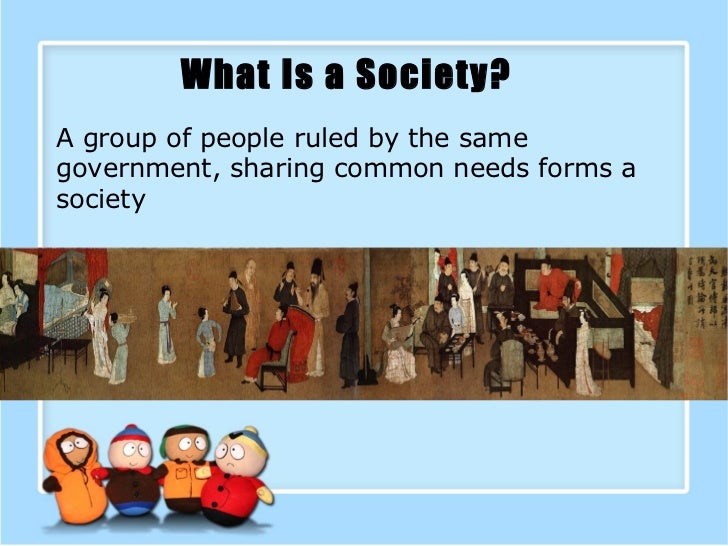Chapter 5 Organisation of society