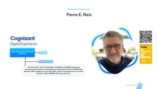 ORGANISED FOR DEVOPS
Pierre E. Neis
SAP GFA, SAP IT, SAP UK, COGNIZANT, SIG/WEGO, GLOBEMED, Banque de
Luxembourg, Real Solutions, ArcelorMittal, Six Cards Payments, BCG DV, BNPParibas,
Berytech, CNRS, Capgemini, Invivo, AXA, ORES, LaPoste, Touring Assurances, Euroclear,
Accenture, CNHi, SWISSRE, IN Groupe, Glencore…
AGILE STUDIO CH 5
CAC5, CEST, CBAC, CSPPO, CSP,
PSM, PAA
MIT Alumni
Head of agile studio
 