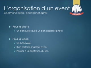 Organiser un événement WordPress - WordCamp Paris 2015 Slide 29