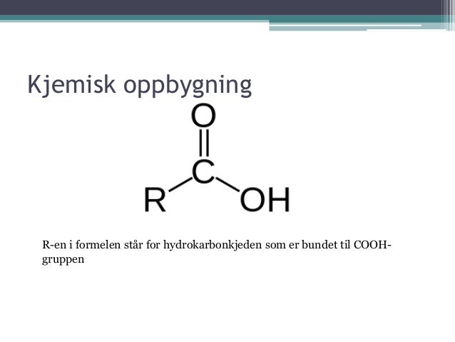 Hva Er En Kjemisk Formel