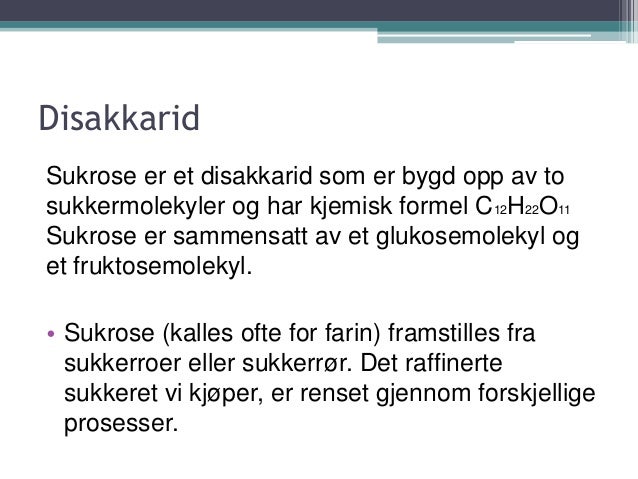 sukker