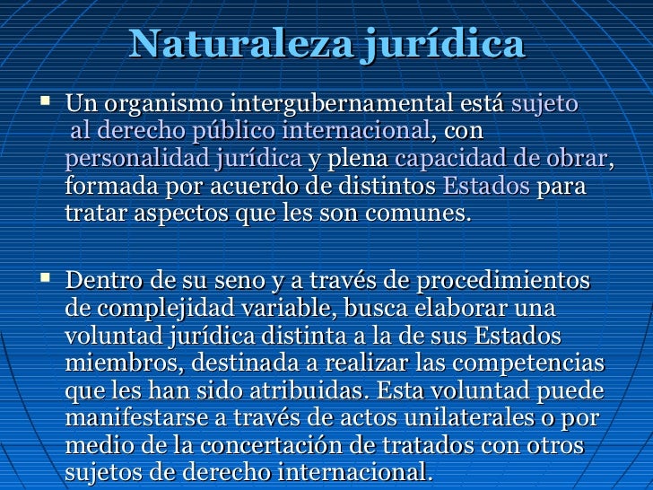 O Organismo Internacional Descrito Nesse Texto Tem Como Objetivo