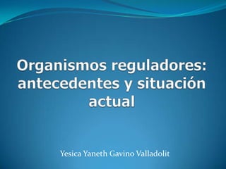 Yesica Yaneth Gavino Valladolit
 