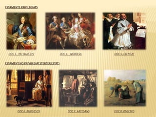 Aliments (petita part de la collita).Conreen la terra i donen la major part de la collita al senyor feudal (reserva senyorial.)Paguen impostos.Grup de persones que li havien jurat vassallatge al senyor feudal. Els serfs gairebé no podien sobreviure i estaven sotmesos a les ordres del senyor feudal i al rei. SERF O VASALL