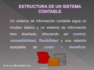 Organización contable de la empresa ppt mejorado | PPTX