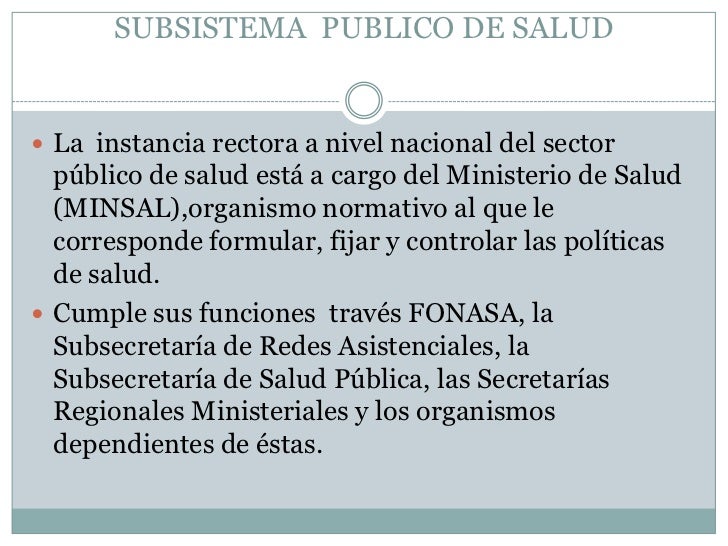 Organización, estructura y funcionamiento del sector salud Organización, estructura y funcionamiento del sector salud