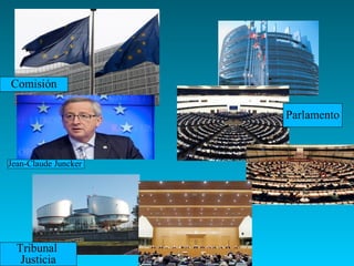 Comisión
Parlamento
Tribunal
Justicia
Jean-Claude Juncker
 