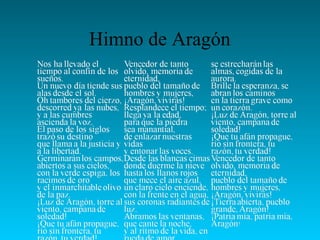 Himno de Aragón
 
