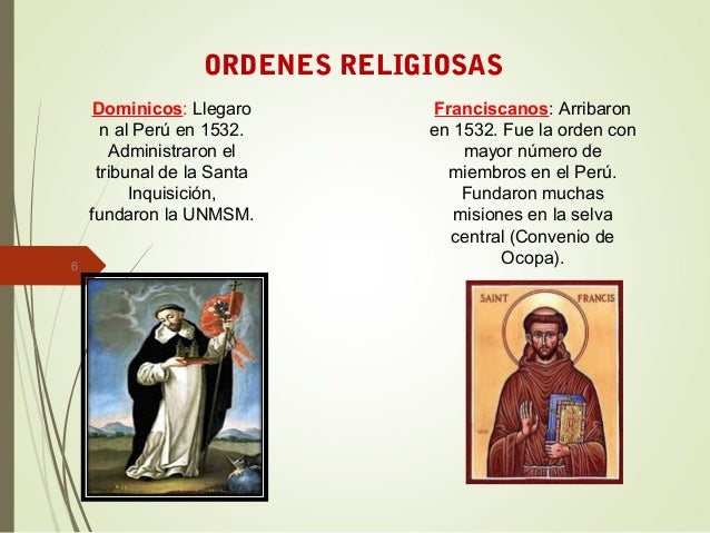 Organizaciòn religiosa de la colonia.