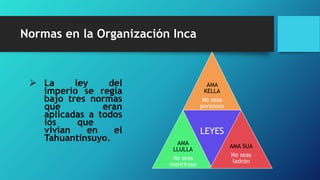 ORGANIZACIÓN SOCIAL INCA EN EL TAHUANTINSUYO.pptx