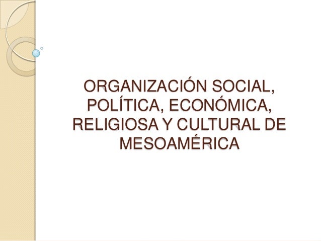 Significa Forma Humana En La Religion Mesoamericana