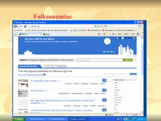 Folksonomías 