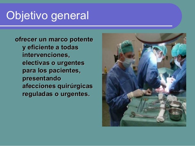 Organizacion de quirofano