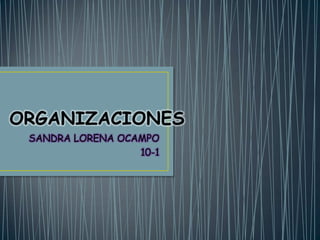 SANDRA LORENA OCAMPO
10-1
 