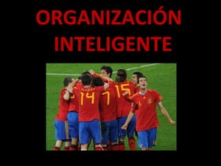 ORGANIZACIÓN
INTELIGENTE
 