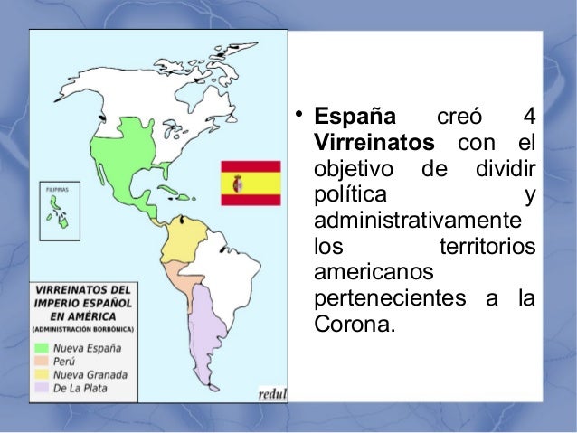 Organizacion politico administrativa de la colonia (sexto)