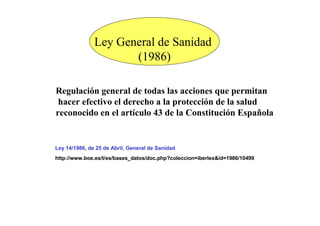 Organizacion Sanitaria