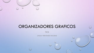 ORGANIZADORES GRAFICOS
TICS
LINOLLY FERNÁNDEZ ESCOBAR
 