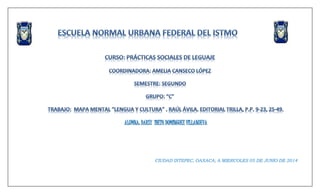 ALUMNA: DARSY IBETH DOMÍNGUEZ VILLANUEVA
CIUDAD IXTEPEC, OAXACA; A MIERCOLES 05 DE JUNIO DE 2014
 