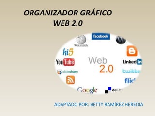 ORGANIZADOR GRÁFICO
WEB 2.0
ADAPTADO POR: BETTY RAMÍREZ HEREDIA
 