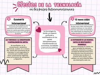 Impacto de la Tecnología en la Economía y Sociedad Latinoamericana ...