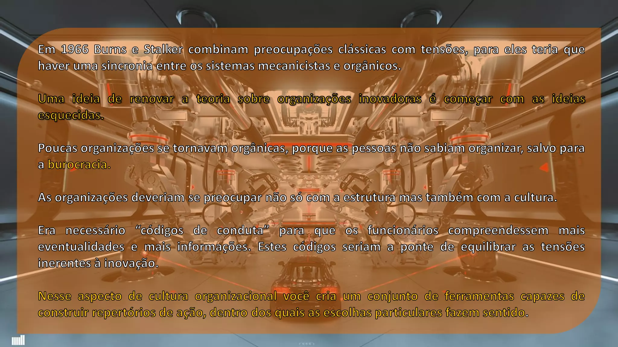 Organizando para Inovação - Mestrado em Adm - Área de Concentração em: Organizações Inovadoras