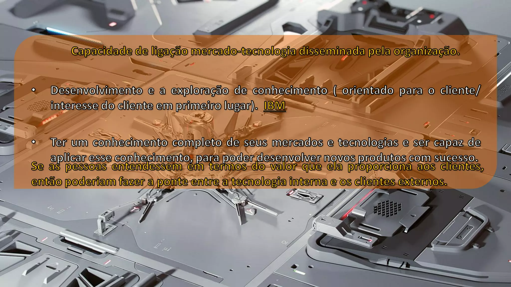 Organizando para Inovação - Mestrado em Adm - Área de Concentração em: Organizações Inovadoras