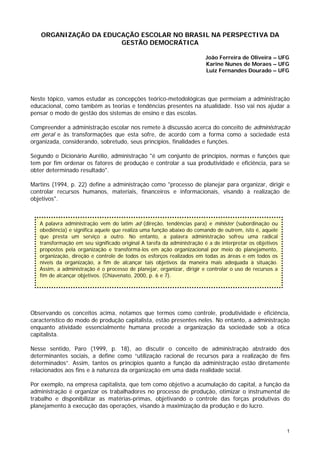 A Organização Dos Sistemas de Ensino No Brasil, PDF, Pré-escola