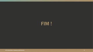 FIM !
CET- Secretariado e Assessoria Administrativa ‹#›
 