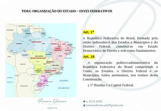 Organização dos Estados - Entes Federativos.pdf