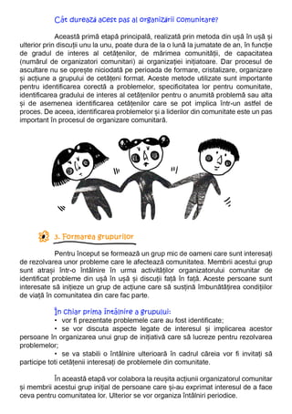 Organizare Comunitara