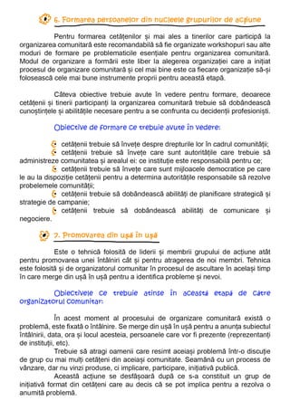 Organizare Comunitara