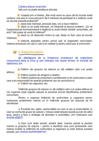 Organizare Comunitara
