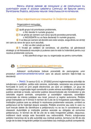 Organizare Comunitara