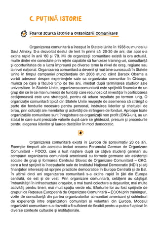 Organizare Comunitara