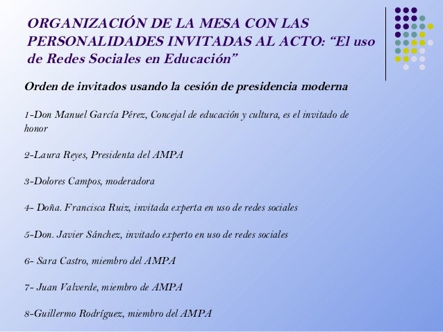 Organizar una mesa redonda