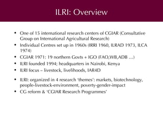 Organization of animal health in Southeast Asia: Challenges and opportunities for the Vietnam Initiative on Zoonotic Infections (VIZIONS)
